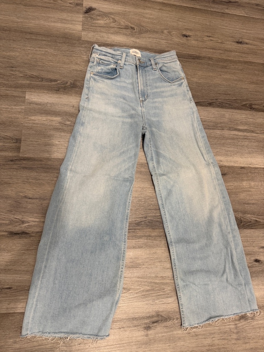Citizens Of Humanity Lyra High-Rise Wide Leg Jeans - Picture 4 of 7